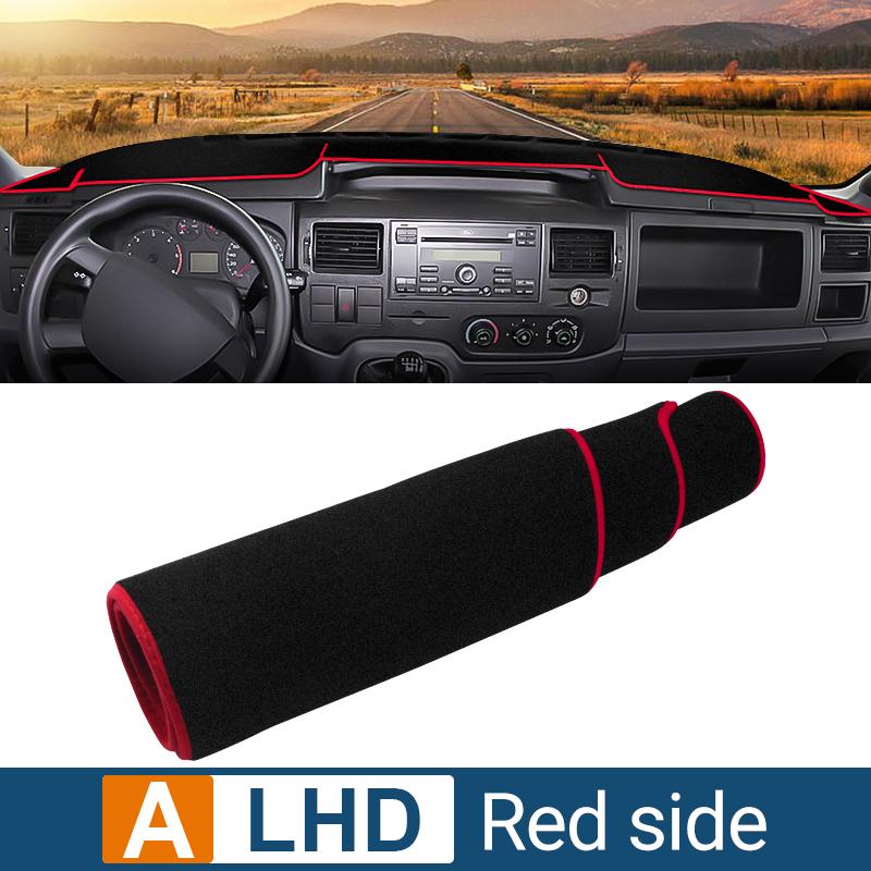 For Ford Transit 2002 2003 2004 2005 2006 2007 2008 2009 Car Dashboard Sun Shade Cover trument Desk Non-slip Mat Accessories