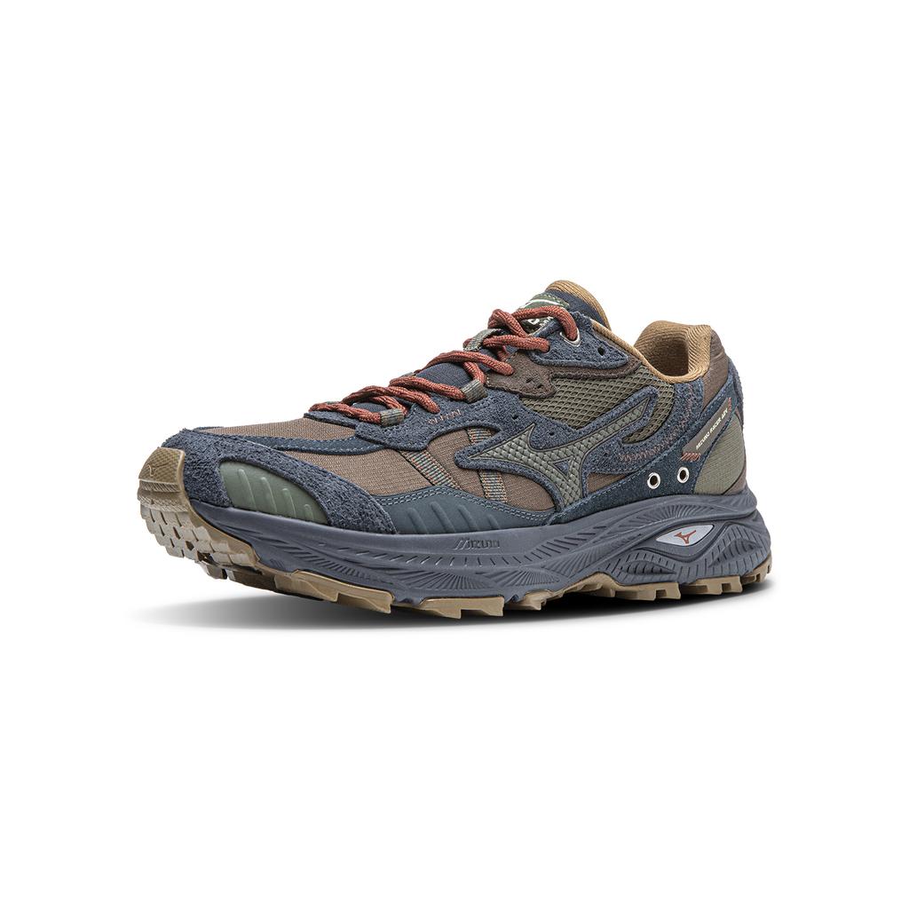 Mizuno Racer Adv Outdoor Slip Resistant Durable Casual Comfortable Low Top Running Shoes Unisex sneaker Slate-Black Brown D1GH241212