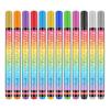 Cats Nail Painting Pens 12 Bright Colors Pet Nails Polish Pens Quick Drying Dogs Nail Drawing Markers Pet Nail Art Supply