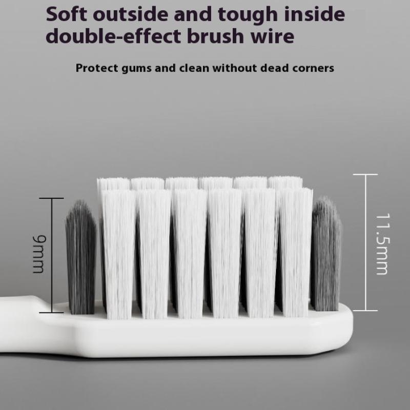 1Pcs Toothbrush Clean Braces Dental Tooth Brush Ultra-Fine Soft Bristle Toothbrush Oral Care Removable Folding Storage Design