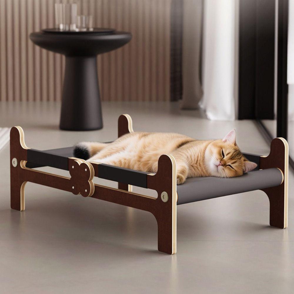 Practical Wear Resistant Pet Sofa Bed Breathable Detachable Cat Scratcher Bed Moisture-proof Cat Condo Indoor