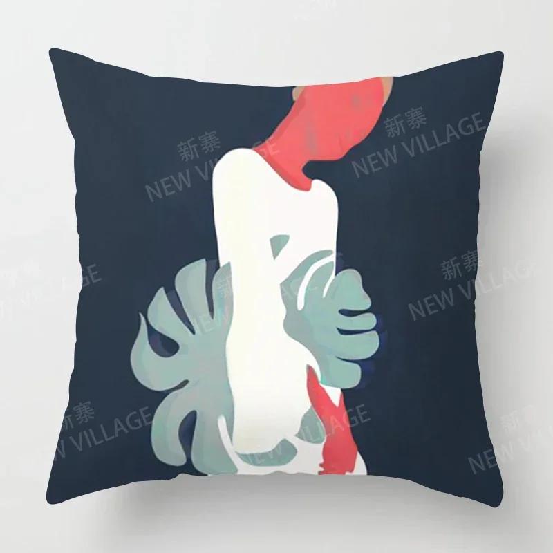 Nordic Fall Home Decor Autumn Decoration Throw Pillow Cover Sofa Cushion Cover  Modern Living Room