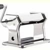 Stainless Steel Manual Noodle & Dumpling Press with Hand Crank and Two Blades