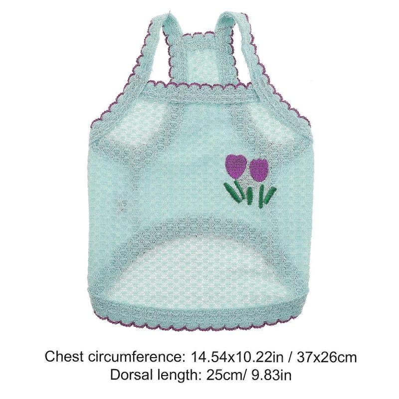 Dog Vest Summer Puppy Shirt for Decoration Breathable Soft Pet Clothing