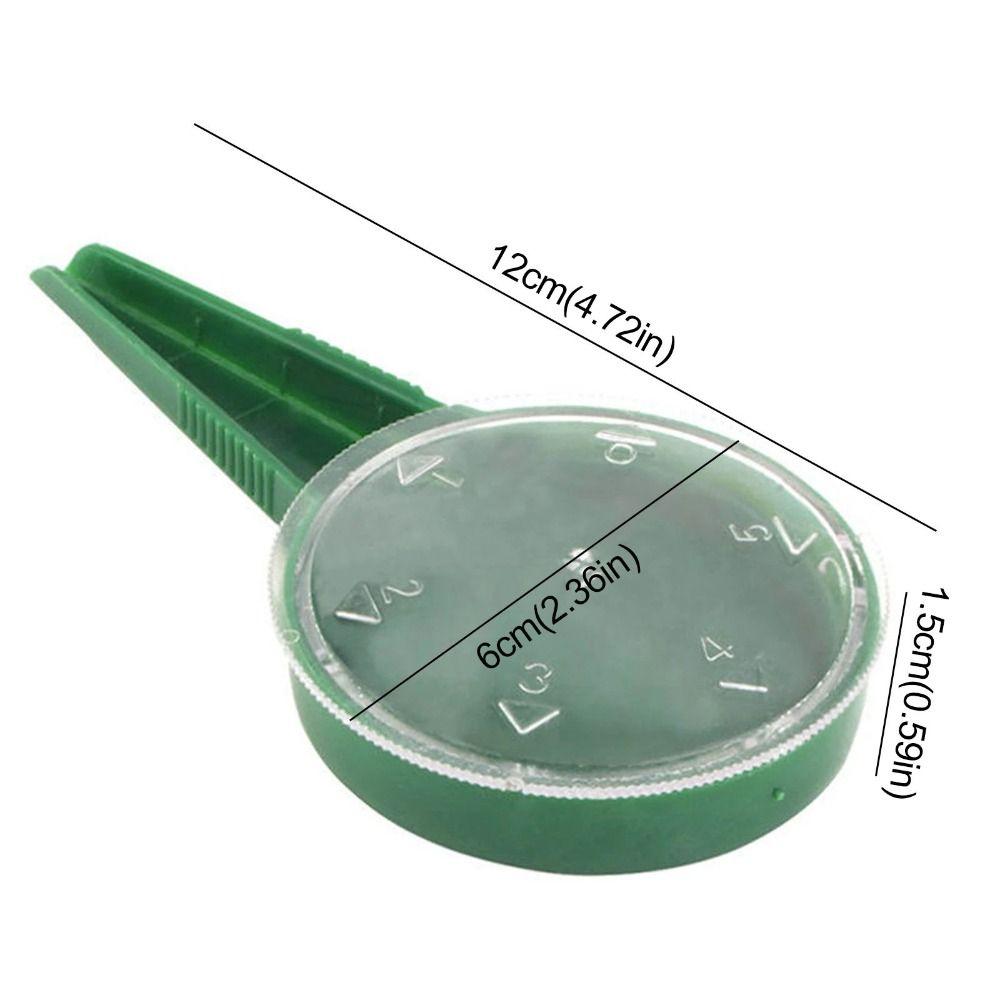 5 Stück 5 Gänge Pflanzensämaschine Einstellbares Loch Sämachine Multifunktionale Samenstreuer Zuhause