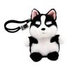 Cute Dog Plush Keychain Cartoon Stuffed Puppy Bag Pendant Backpack Charm Kawaii Animal Key Ring Holder Birthday Kids Gifts