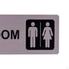 Toilet Sign Lightweight Bathroom Door
