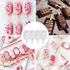 4/8 Hole Ice Cream Silicone Mold Dessert Freezer Fruit Popsicle Maker Mold DIY Homemade Ice Cream Mold With Stick