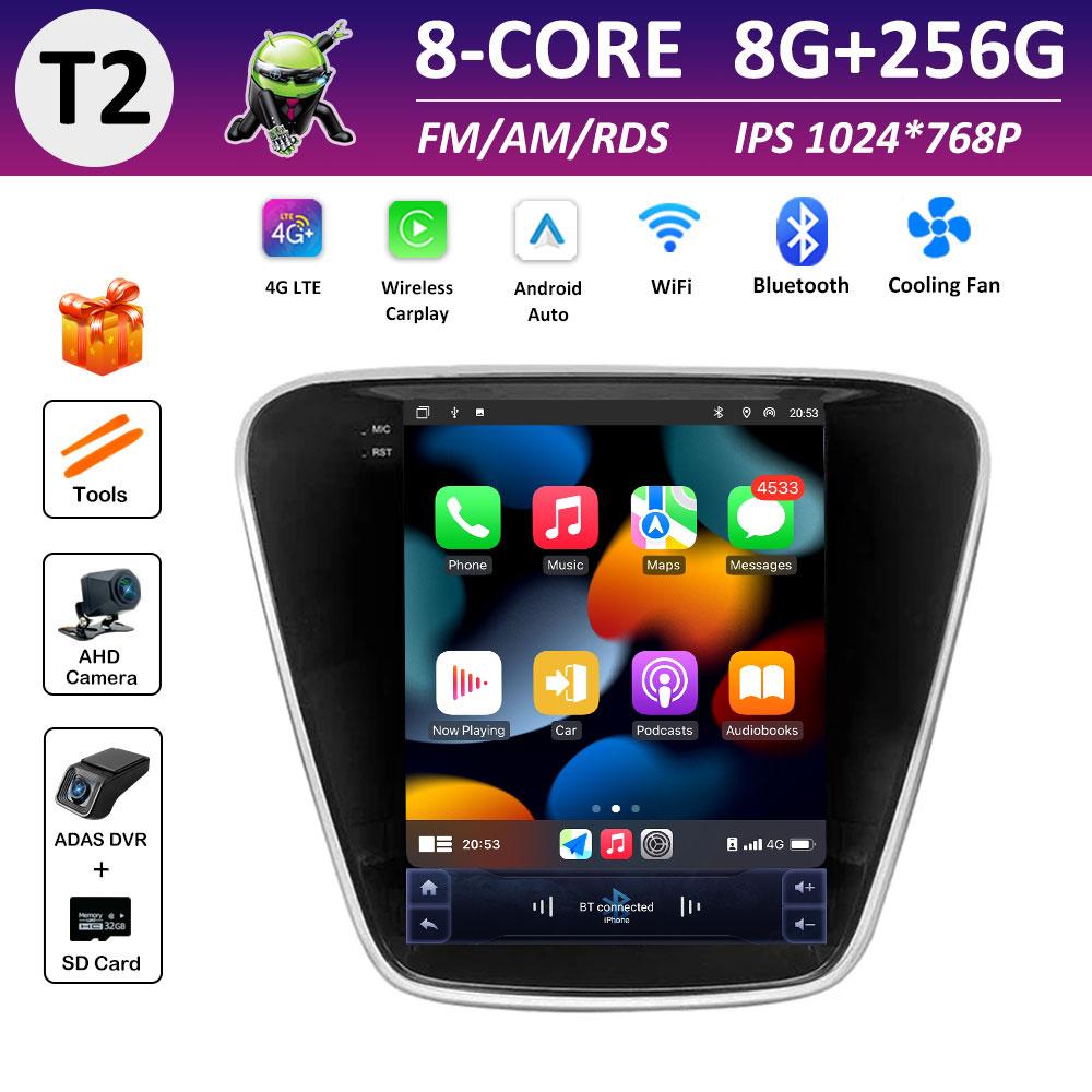 Android Auto DSP Stereo for Chevrolet Cavalier 2016 2017 2018 2019 Car Radio Video Multimedia Player Navigation Accessories WIFI