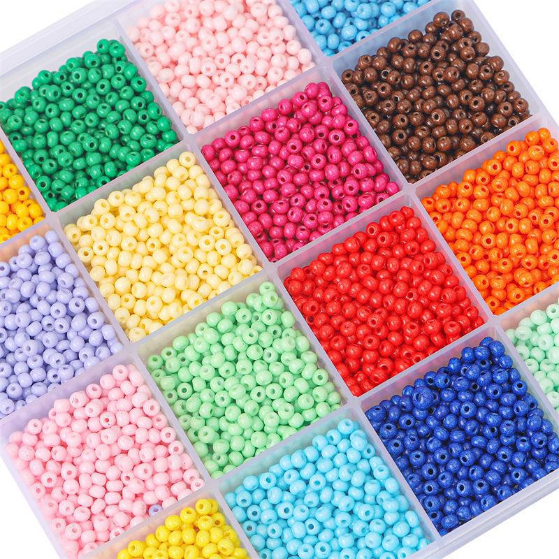 234mm Solid Color Rice Beads for DIY Handmade Necklace and Bracelet Jewelry Accessories