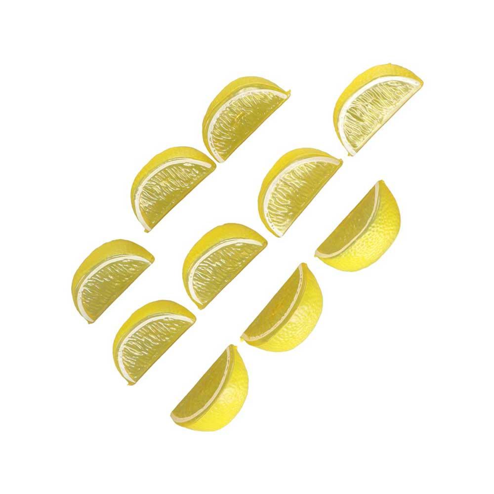 Toys Photography Props Simulation Fruit Kitchen Decor Artificial Lemon Slice Fake Limes Chips