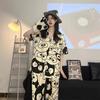 Pajamas Women's Summer Short-sleeved Gentle Wind Simple High-value Casual Women's Short-sleeved Loungewear Set