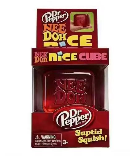 Schylling NEEDOH Nice Cube Sensory Fidget Cube Stress Relief Anxiety Sensory Tool for Focus ADHD & Office Desk Calming Gadget