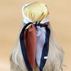 Popular 70X70CM Beach Scarves The Four Seasons Square Kerchief New Style Women Luxury Headscarf  Design Sunscreen Silk Hijab