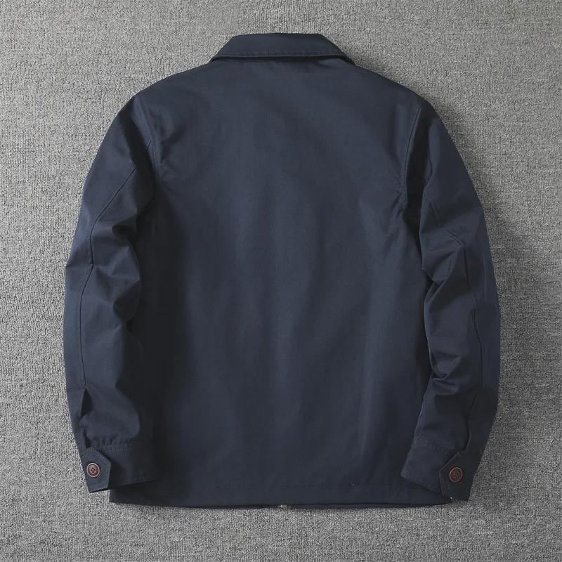 Men's Autumn Double-Layer Lapel Jacket: Casual Business and Sportswear Trend