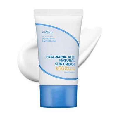 Přírodní opalovací krém s kyselinou hyaluronovou SPF50+ PA++++ 50ml