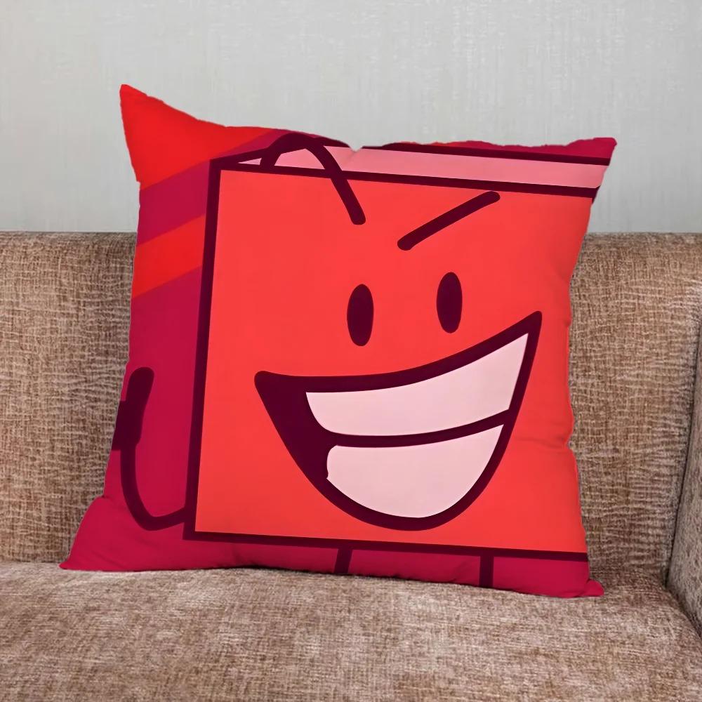 Funny Cartoon Number Figure Throw Pillow Case Cute Geometric Square Cushion Cover For Kids Room Sofa Couch Home Decor 40X40Cm