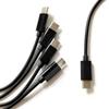 50cm Type-C 1 To 4 Charging Cable USB-C Cord Extension For Mobile Phones, Tablets Pads Connector