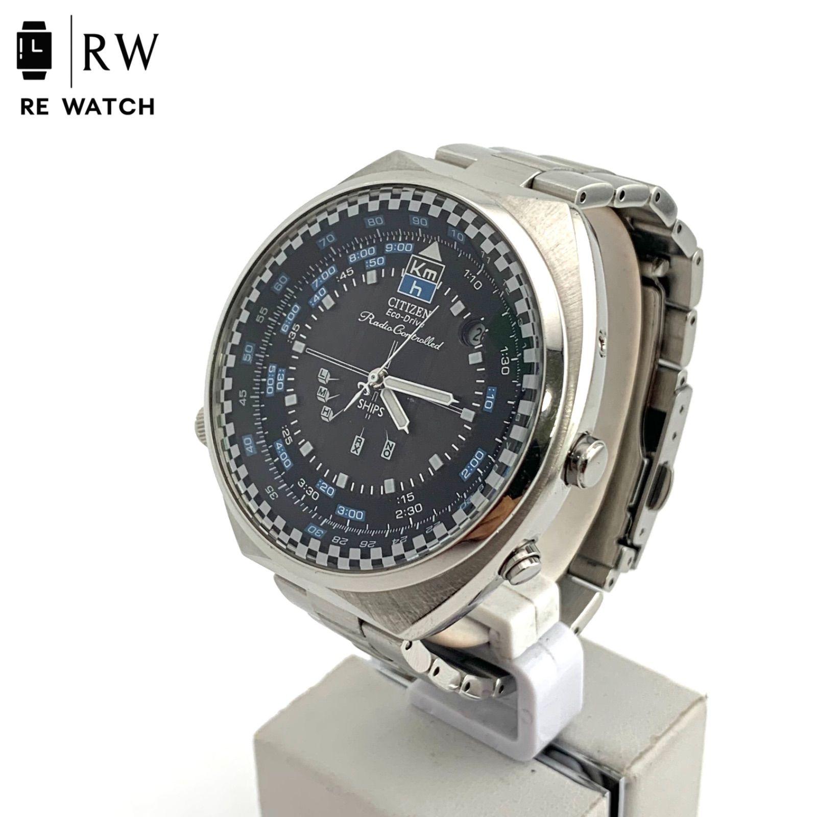 Б/у [Б/у] часы CITIZEN x SHIPS H417 Eco-Drive