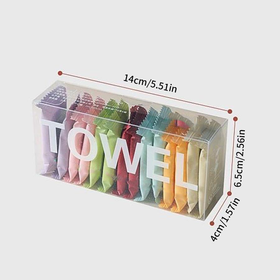 One-time Compressed Towel Washcloth Thickens the Cotton Bath Towel Travel Clean Face Independent Packing Portable Face Towel