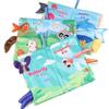 Baby Baby Sea, Land And Air Tail Cloth Book, Chinese And English Ocean Forest Flying Animal Palm Book Early Education Toy