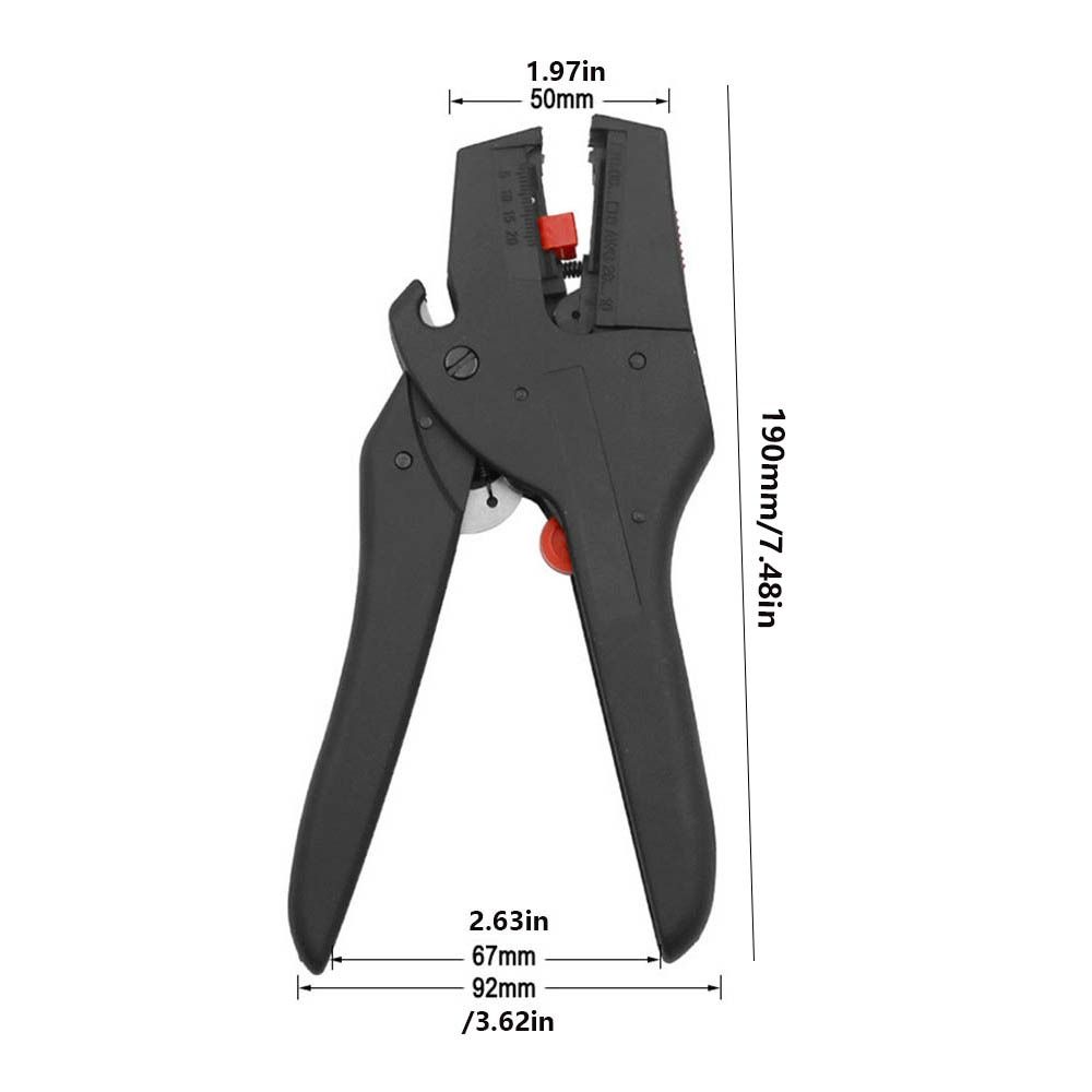 Automatic Cutter Wire Strippe 0.08-6mm Range Electricians Pliers Stripping Pliers Hand Tool