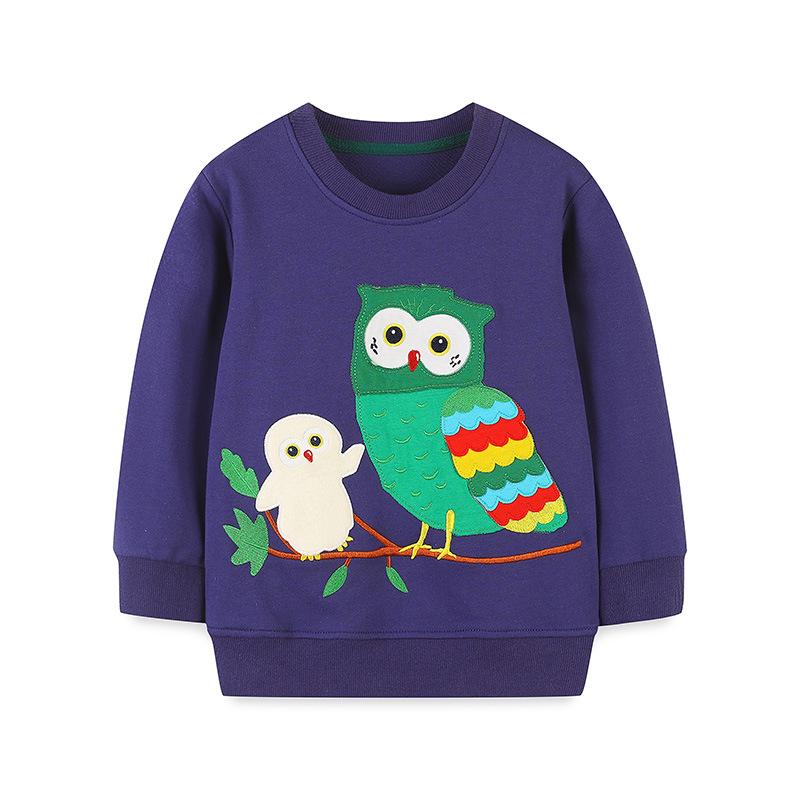European Style Boys Cartoon Embroidered Knit Pullover – New Autumn Collection 115cm - 5Y