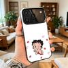 Classic Character B-Bettys Boops Phone Case For iPhone17,16,15,14,13,12,11Plus,Pro Max,XS,Colorful Silver Phone case Funda Cover