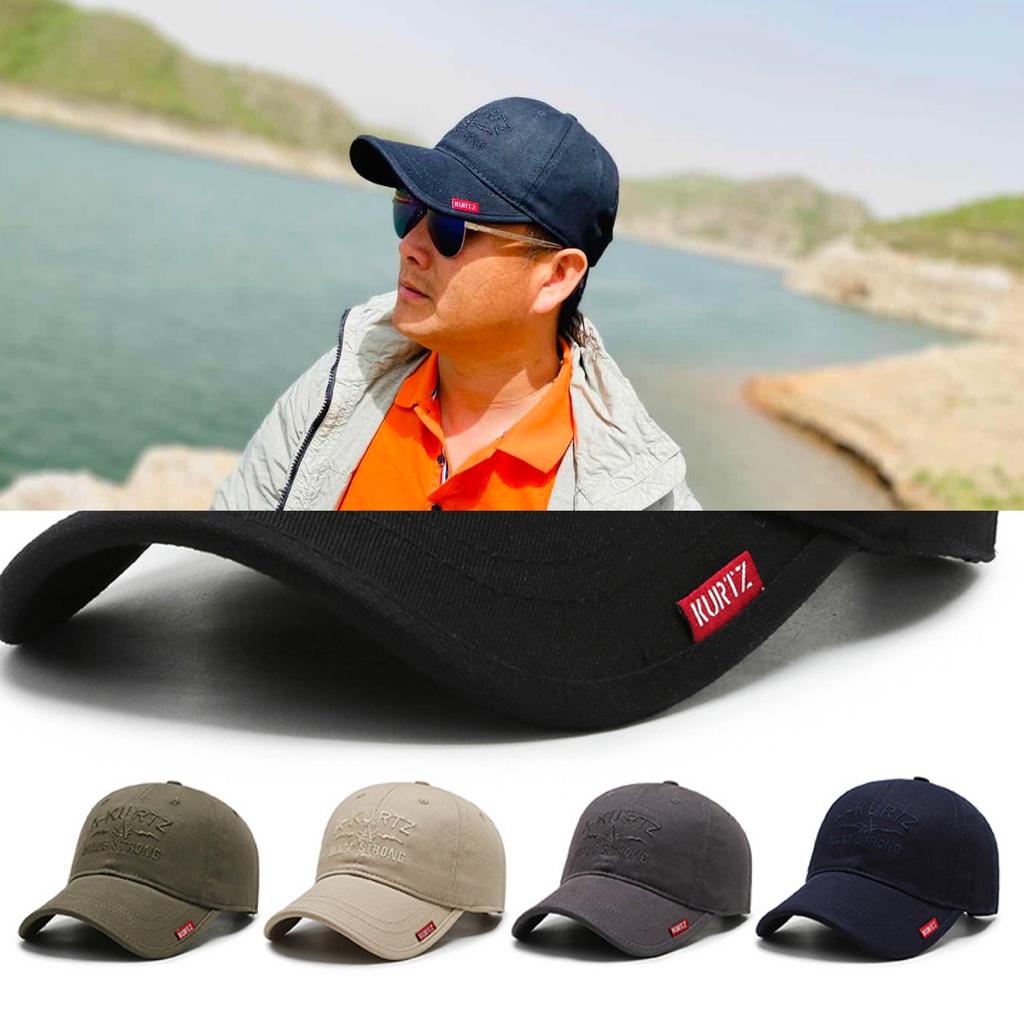 New Baseball Cap Men's Summer Visor Sun Hat Embroidered Letters Duck Tongue Soft Top Hat Trendy Girl