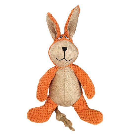 Jucărie de pluș pentru câini Interactivă Scârțâitoare Animal de pluș Jucărie Moale Rățușcă Iepure Măgar Câine Jucărie de ros pentru Rozătoare Puternice Câini Mici Medii Mari Iubitori de Aducere