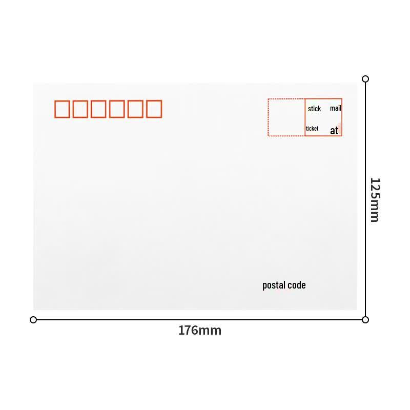 Deli 3420 Standard White Envelopes