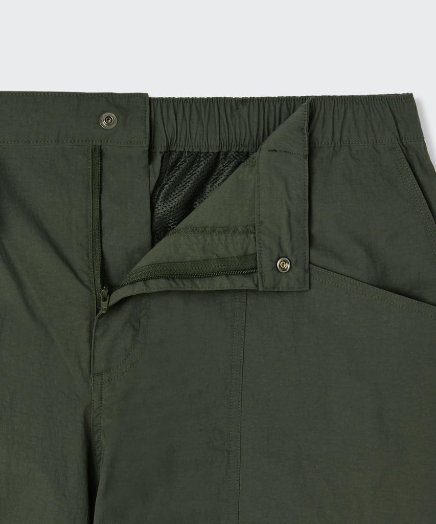 MUSINSA STANDARD [City Leisure] Belted Utility Bermuda Pants [Khaki]