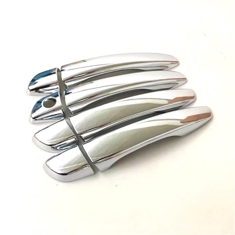 For Peugeot 3008 3008GT 5008 LHD 2017 2018 ABS Chrome Door Handle Cover Trims Door Bowl Frame Sticker Car Accessories