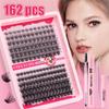 Diy Segmented Single-Tuft False Eyelashes 10-18Mm Eyelashes D Song Dense Curl