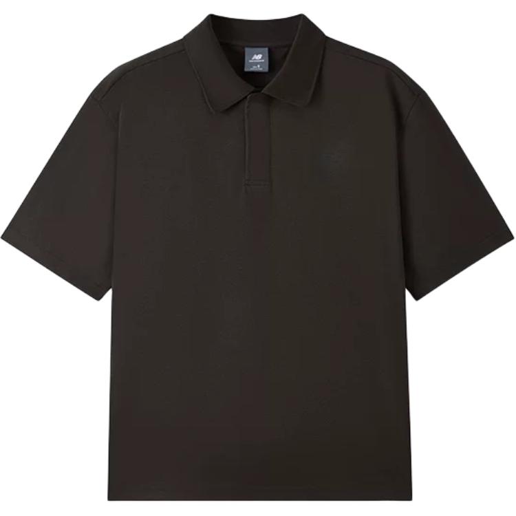New Balance Polo Shirt Men s Dark Gray NFF29861-DKG L