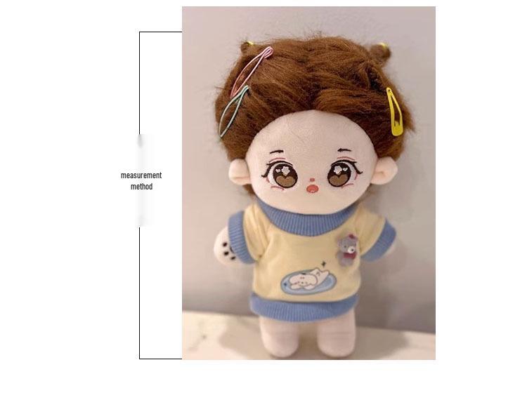 Little Yun 20cm Cotton Plush Doll - Children's Gift & Stuffed Toy with Clothes
