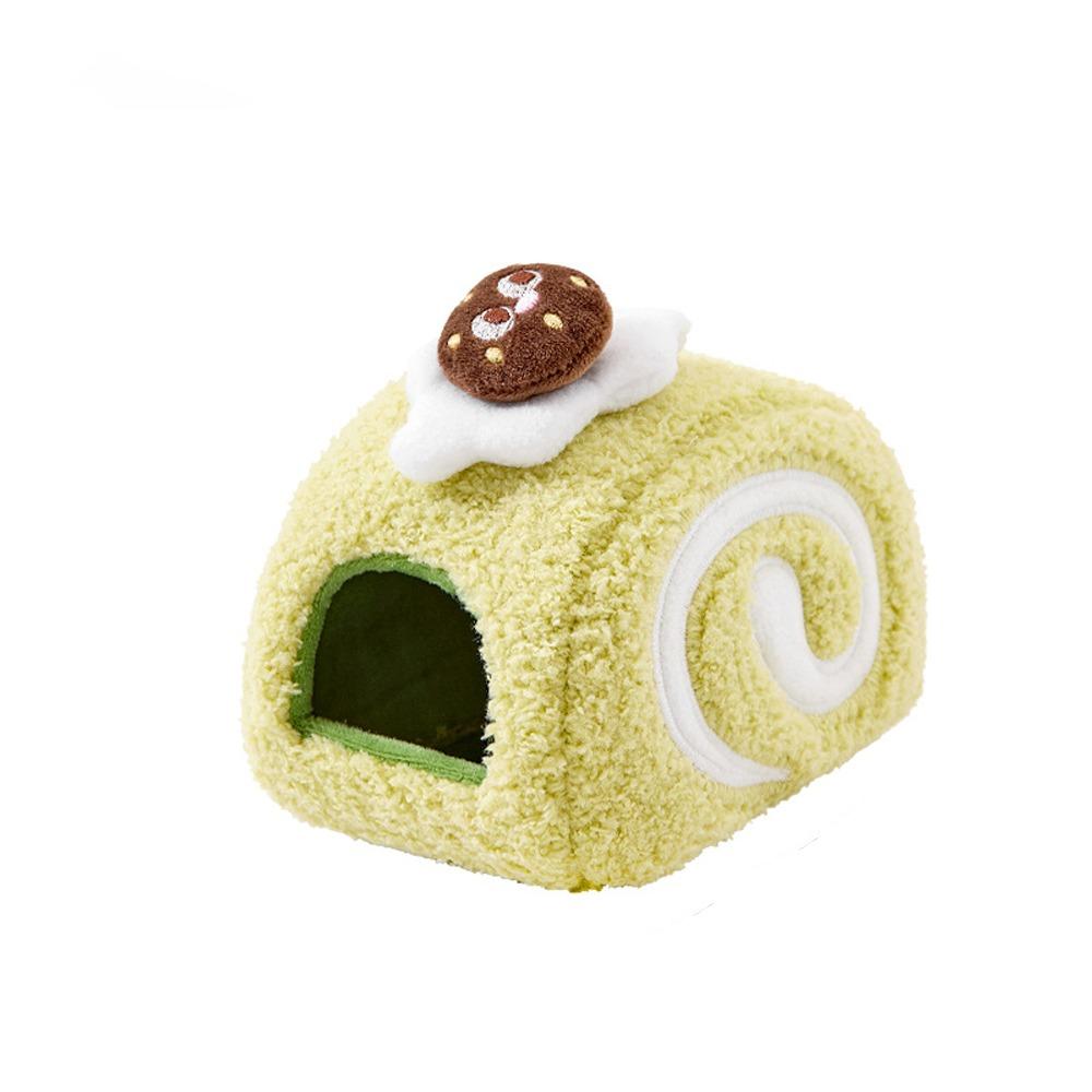 Warm Plush Hamster Cage Cute Pet Sleeping Bag Chinchilla Shelter Bird Hiding House  Small Animal