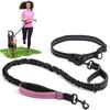 Hot Sale Running Dog Walking Belt Traction Rope Reflective Safety Buffer Retractable Outdoor Dog Rope Outdoor Sports Dog Rope