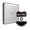 QSPEC Mouse Sole for Razer Viper V3 Pro Wireless Gaming Mouse with Super Round Edges (Fuji Black Glass)