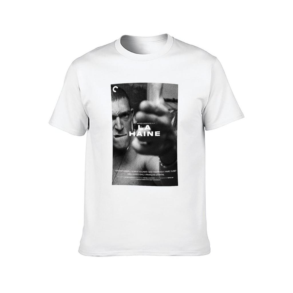 POSTERS / LA HAINE T-Shirt t shirts for man pack white man t shirt designer T-Shirt