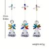 Suncatcher Crystal Angel Diamond Ball Hanging Colorful Octagonal Bead Hanging Window Decorations Hangings