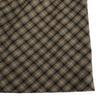FOXEY Made In Japan Wool Check Pattern Mini Skirt 40 Brown Women Used