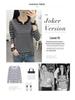 2024 Women's Loose Striped V-Neck Long-Sleeve T-Shirt - Versatile Spring Top