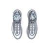 Li Ning Synthetic Leather, TPU Slip Resistant Abrasion Resistant Low Top Running Shoes Men's Snow Gray ARHQ063-4