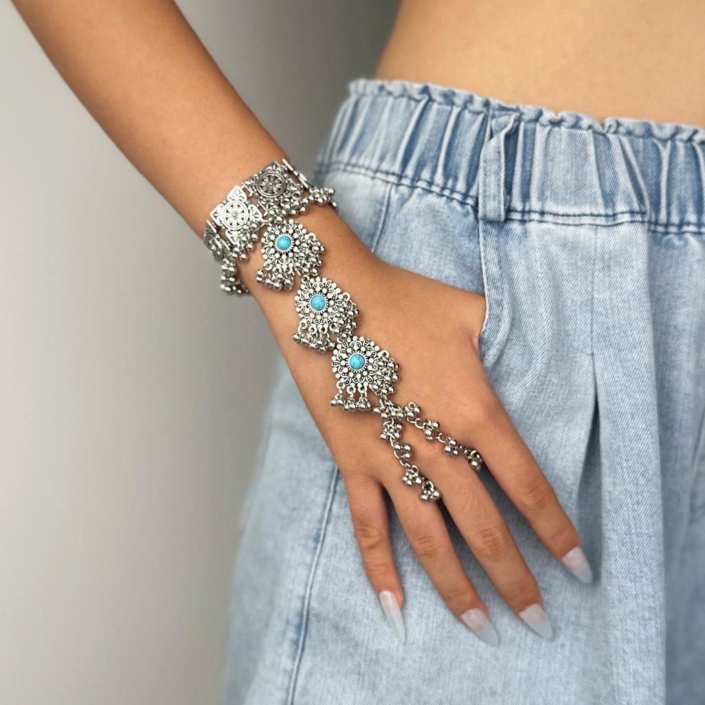 Boho Retro Perlen Quasten Armband - Europäischer & Nahöstlicher Stil