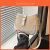 Sac bandoulière tendance en cuir PU pour femme Sac à main style streetwear tendance