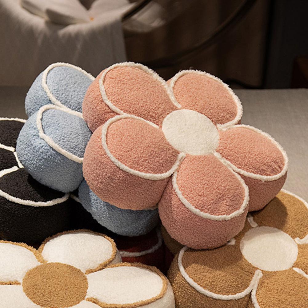 40 cm Blumen-Plüschkissen, Sofa-Rückenkissen, Bodenkissen, Hüft- und Taillenschutz, ausgestopftes Stuhlsitzkissen, Dekokissen für das Wohnzimmer