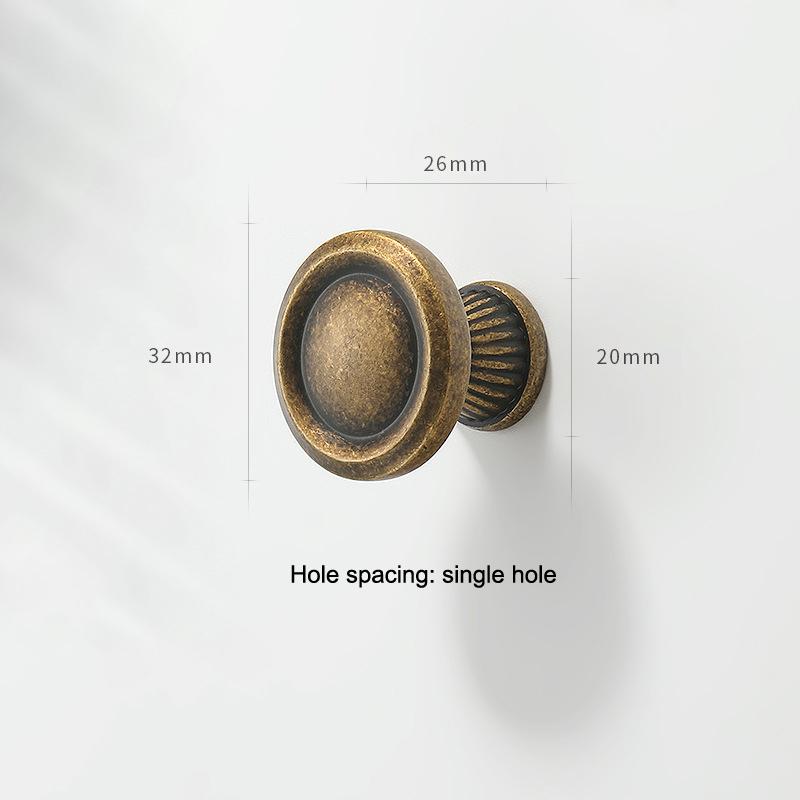 Upgrade with Solid Zinc Alloy Vintage Drawer Pulls for a Timeless Antique Brass Look