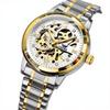 OPK Hollow Men's Watch Luminous Waterproof Automatic Mechanical Watch Stainless Steel New Domineering Foreign Trade