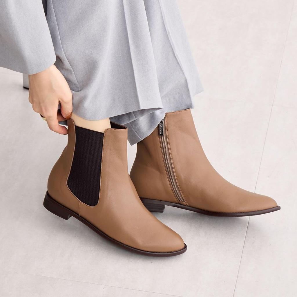 HIMIKO / Himiko / Side Gore Boots / 641411 Brown 245